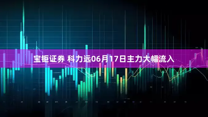 宝钜证券 科力远06月17日主力大幅流入