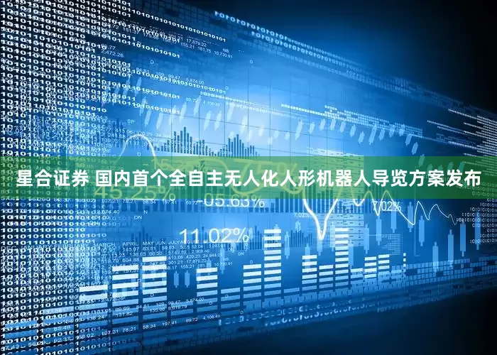 星合证券 国内首个全自主无人化人形机器人导览方案发布