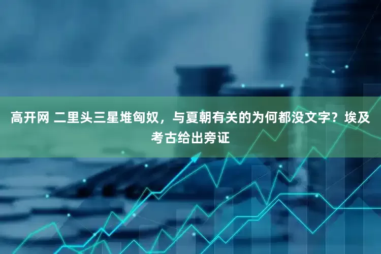 高开网 二里头三星堆匈奴，与夏朝有关的为何都没文字？埃及考古给出旁证